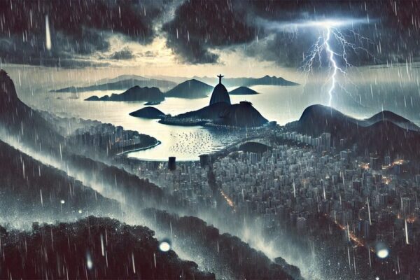Previsão do tempo indica chegada de frente fria e chuvas intensas no Estado do Rio de Janeiro