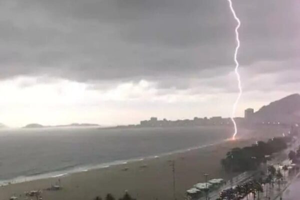 Previsão é de chuva forte e temporal no Estado do Rio de Janeiro