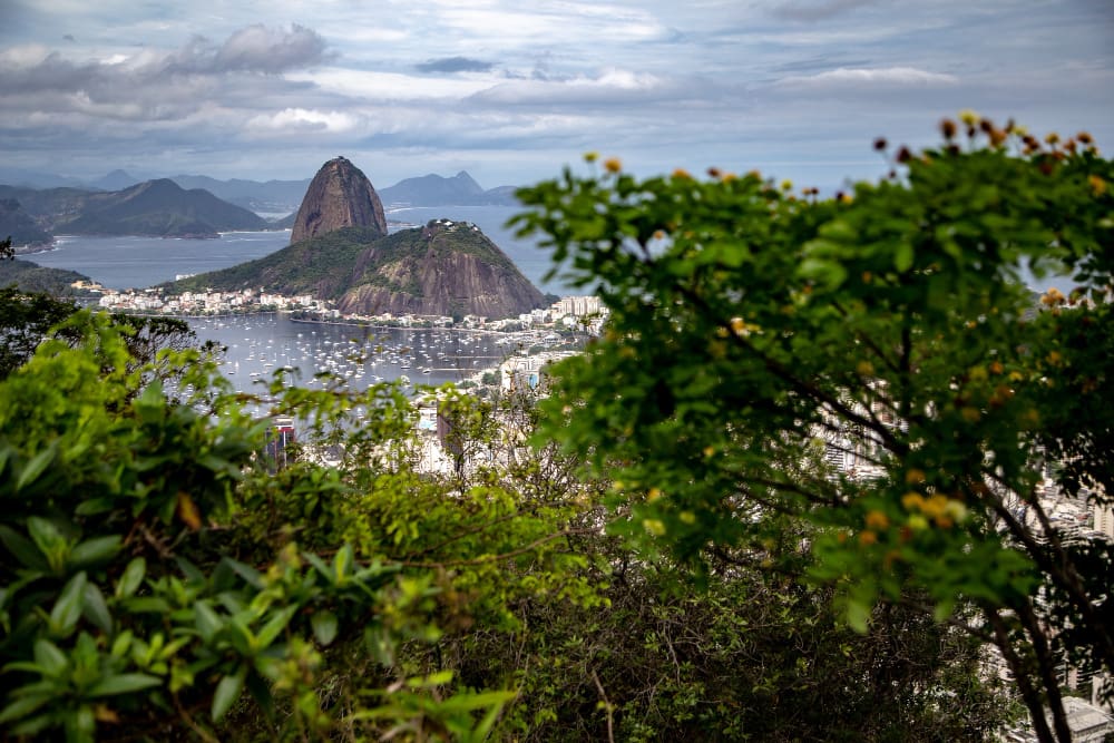 Rio de Janeiro com sol e temperatura alta