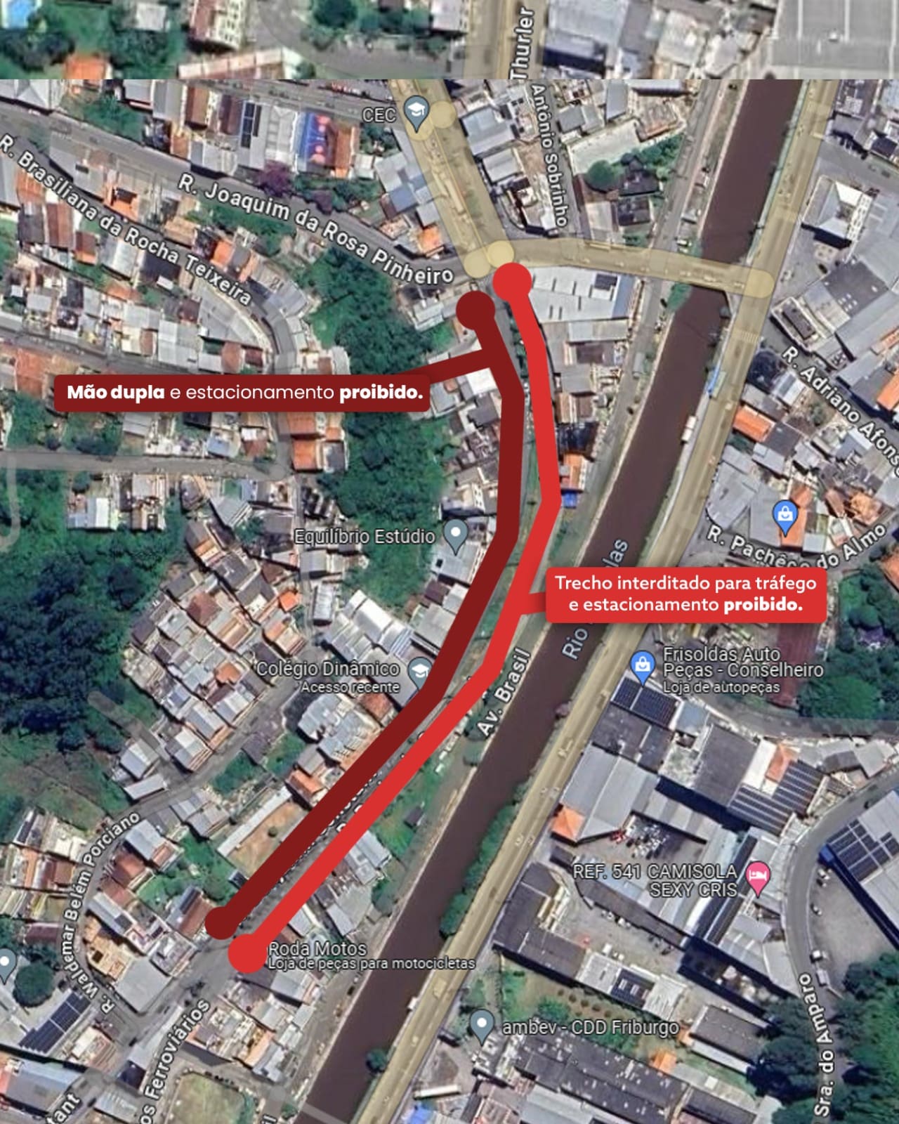 Rua de Nova Friburgo será interditada para receber melhorias