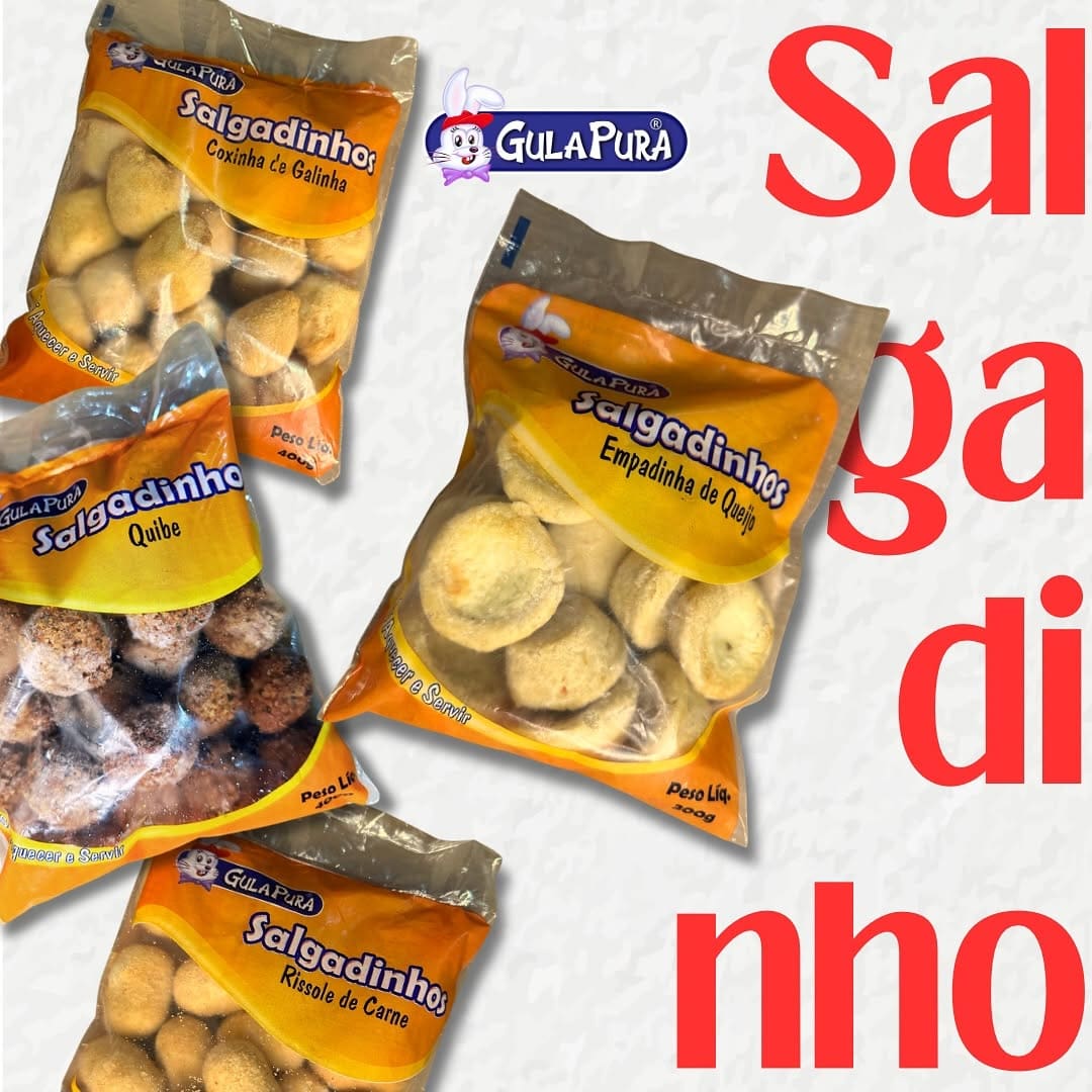 Salgadinhos da Gula Pura são as melhores opções para festas de final de ano