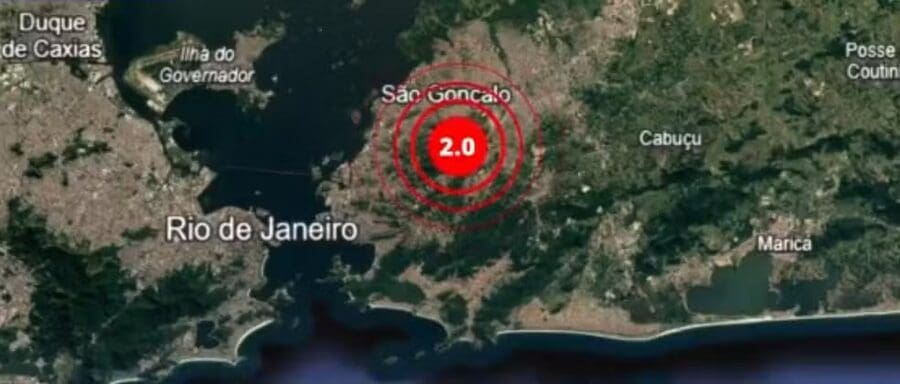 São Gonçalo registra tremor na tarde da última terça-feira