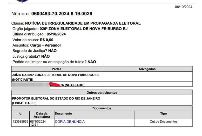Vereador é denunciado por compra de votos