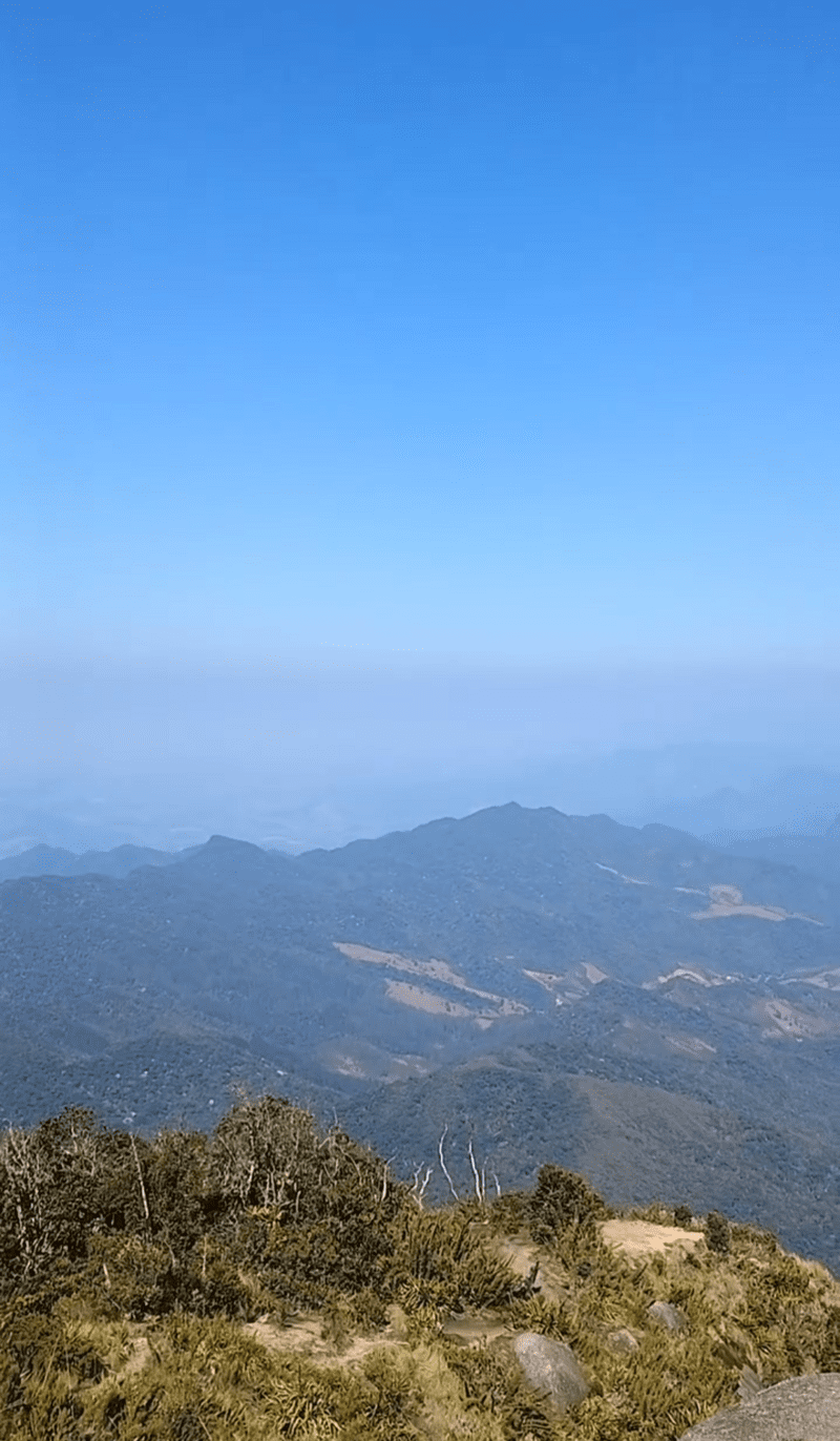 Camada de poluição pode ser vista no céu de Nova Friburgo