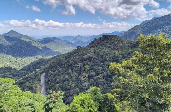 Nova Friburgo vista da Serra de Cachoeiras