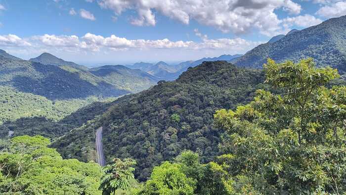 Nova Friburgo vista da Serra de Cachoeiras
