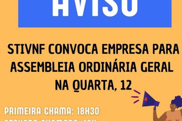 Sindicato dos Trabalhadores do Vestuário convoca assembleia para discutir ação civil pública contra a BLC Indústria de Confecções
