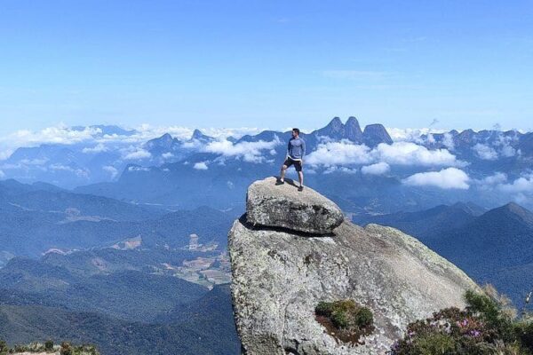 Topo do Pico da Caledônia em Nova Friburgo um dos locais mais altos do Rio de Janeiro