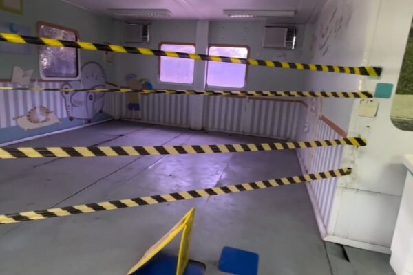UPA Conselheiro Paulino - Setor interditado por problemas na estrutura