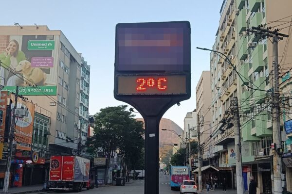 Termômetros registram as menores temperaturas do ano - Foto: Grazi Aguiar