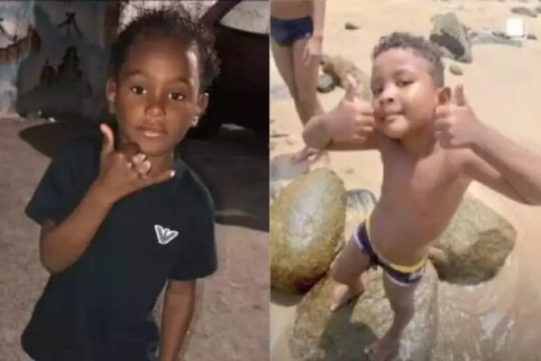 Ythallo Raphael Tobias Rosa (esquerda) e Benjamim Rodrigues Ribeiro (direita) morreram após serem envenenados na Zona Norte do Rio de Janeiro