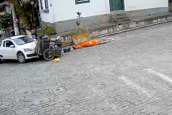 Acidente em Lumiar: Carro atinge trabalhador, gerando memes.