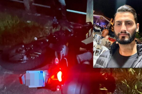 Acidente envolvendo motocicleta e homem identificado como Rômulo Medeiros.