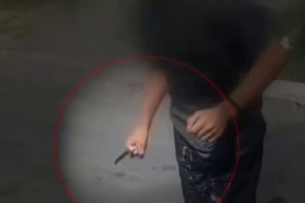 Adolescente com faca após briga em Nova Iguaçu