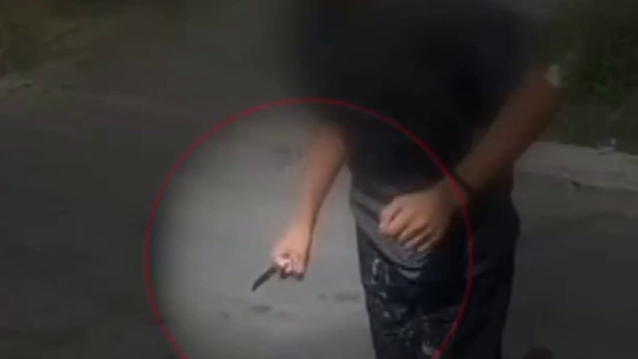 Adolescente com faca após briga em Nova Iguaçu