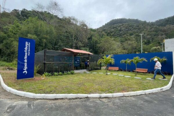 Estação de Tratamento de Esgoto Águas de Nova Friburgo em Lumiar.