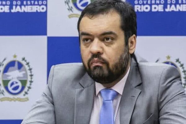 Governador do Rio de Janeiro, Claudio Castro, em evento oficial