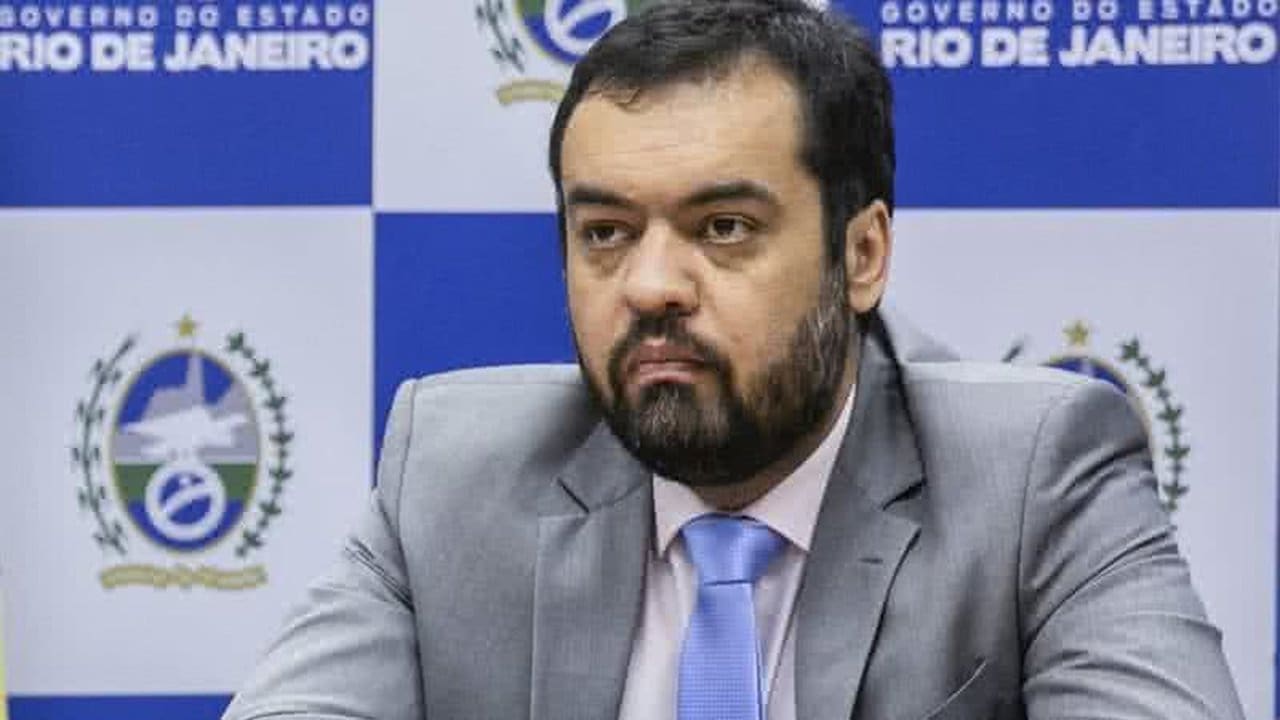 Governador do Rio de Janeiro, Claudio Castro, em evento oficial