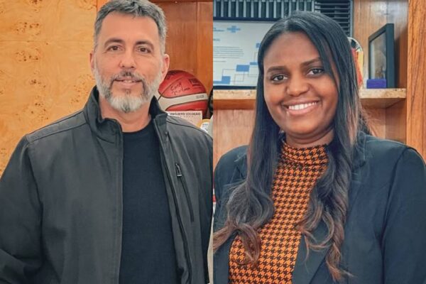 Johnny Maycon com a Subsecretária da SEBEA