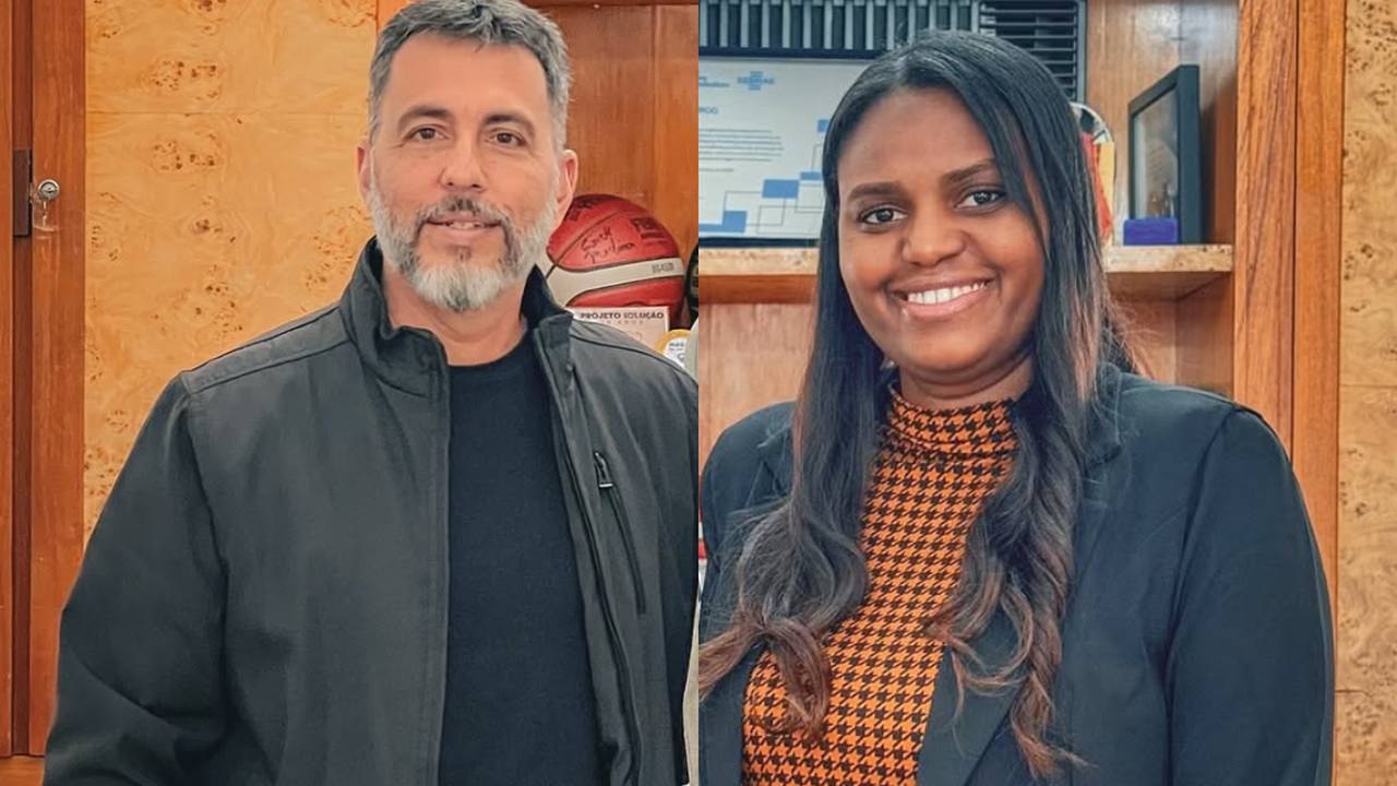 Johnny Maycon com a Subsecretária da SEBEA