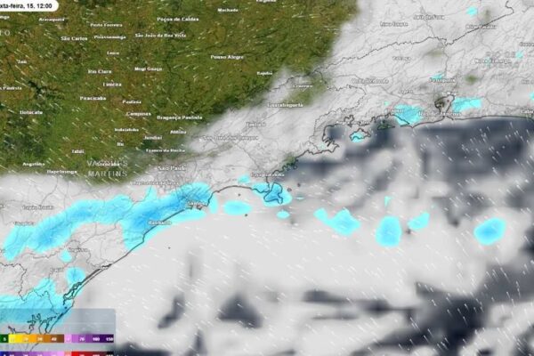 Previsão do tempo: chuva isolada no Rio de Janeiro.