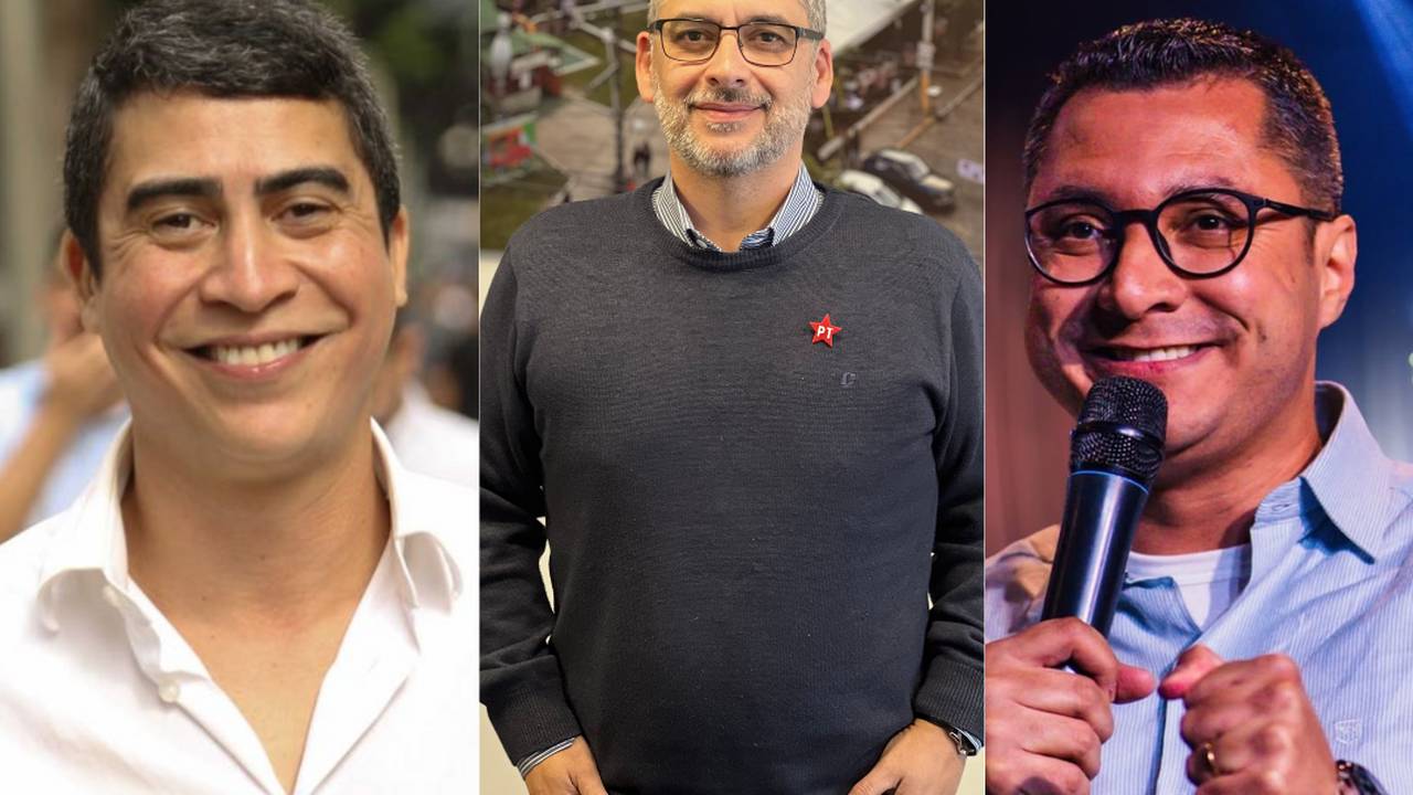 Zé Alexandre (centro) com contas aprovadas pelo PT.