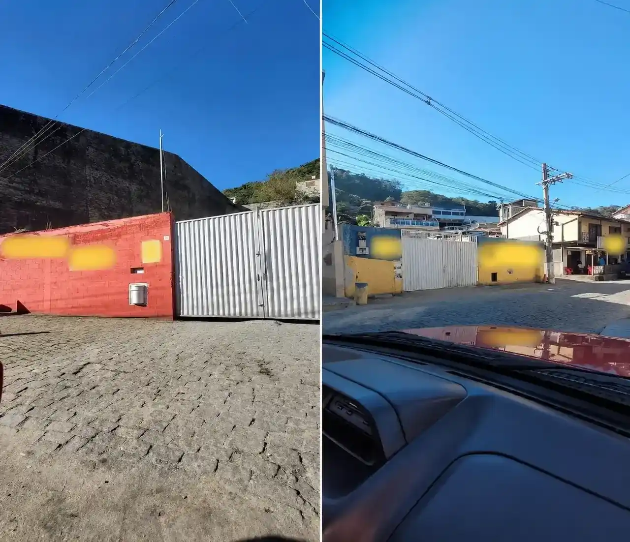 Botijões em depósito de gás de Nova Friburgo, onde comerciantes relatam ameaças