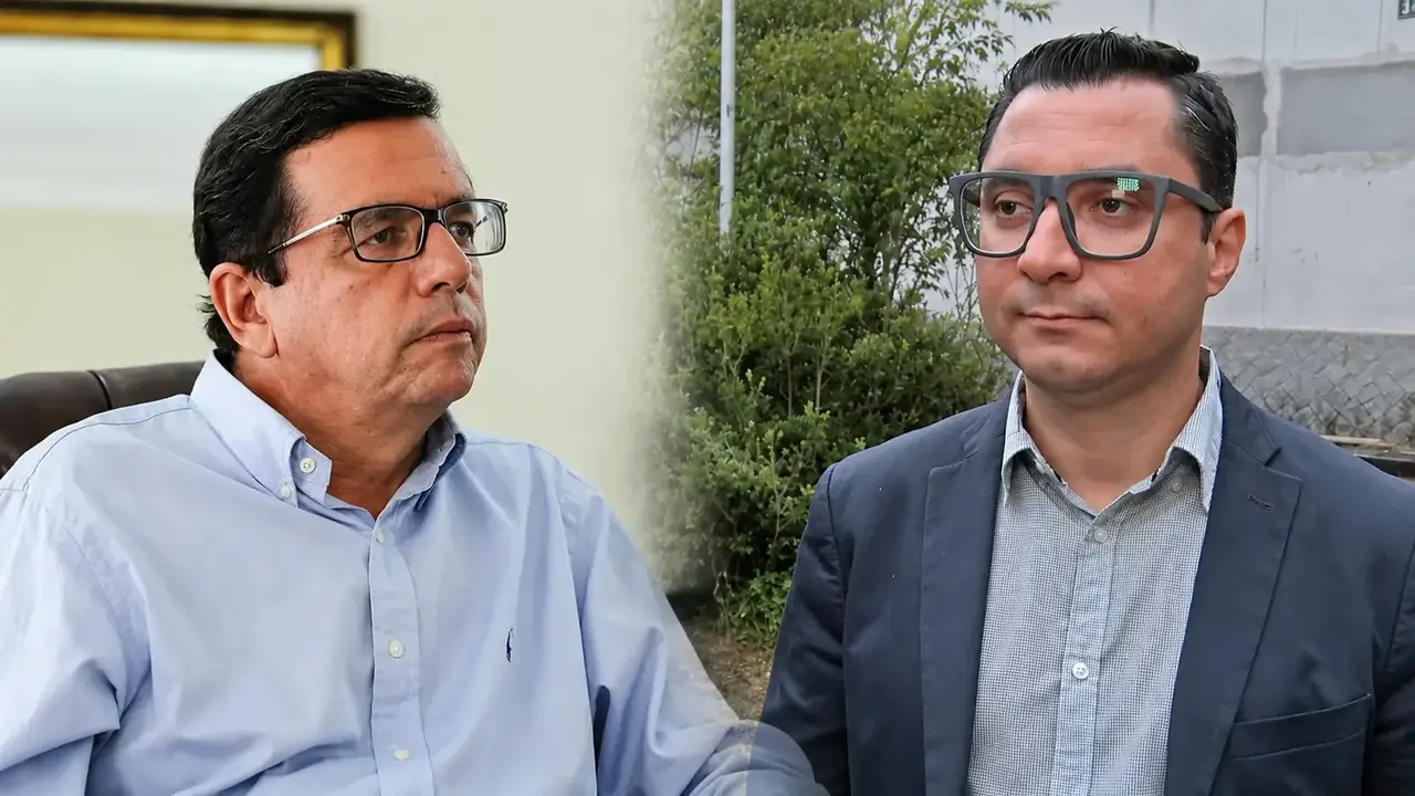 Ex-prefeito Renato Bravo durante pronunciamento sobre a situação financeira do fundo previdenciário de Nova Friburgo.