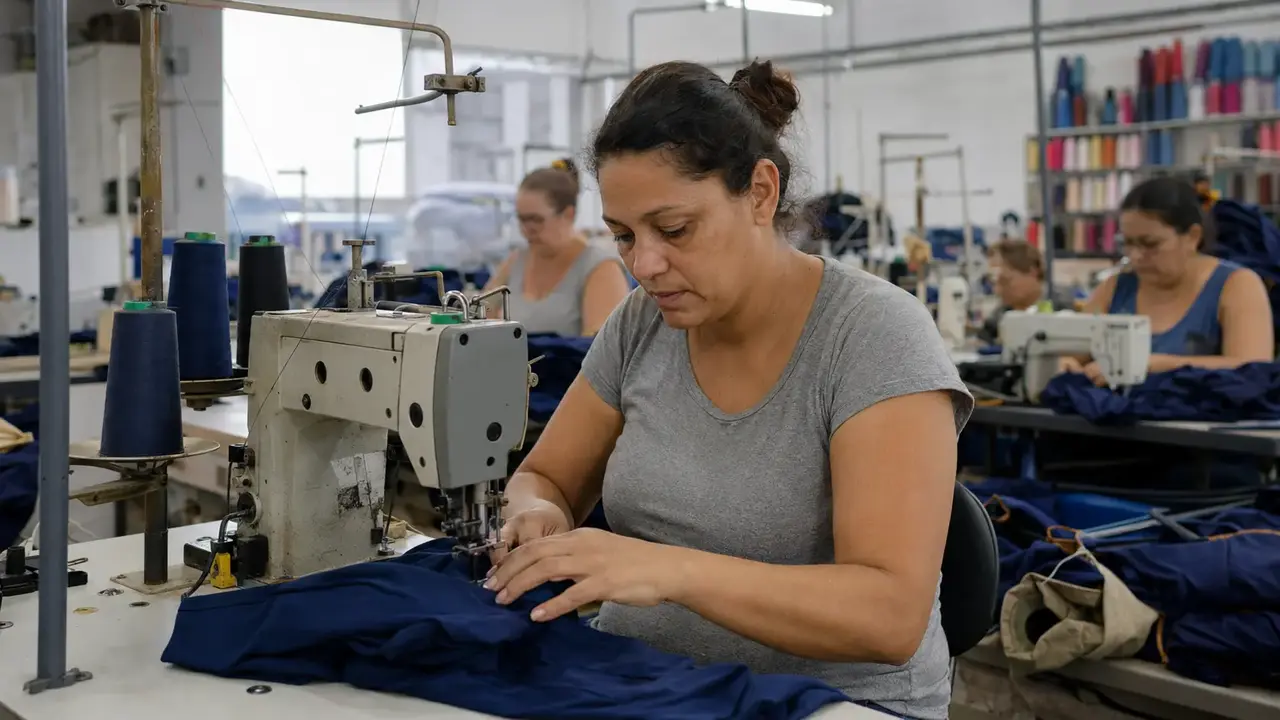 Piso salarial das costureiras passa para R$ 2.002