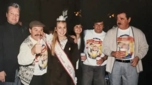 Baixinho da Kaiser durante a Festa da Cerveja em Nova Friburgo