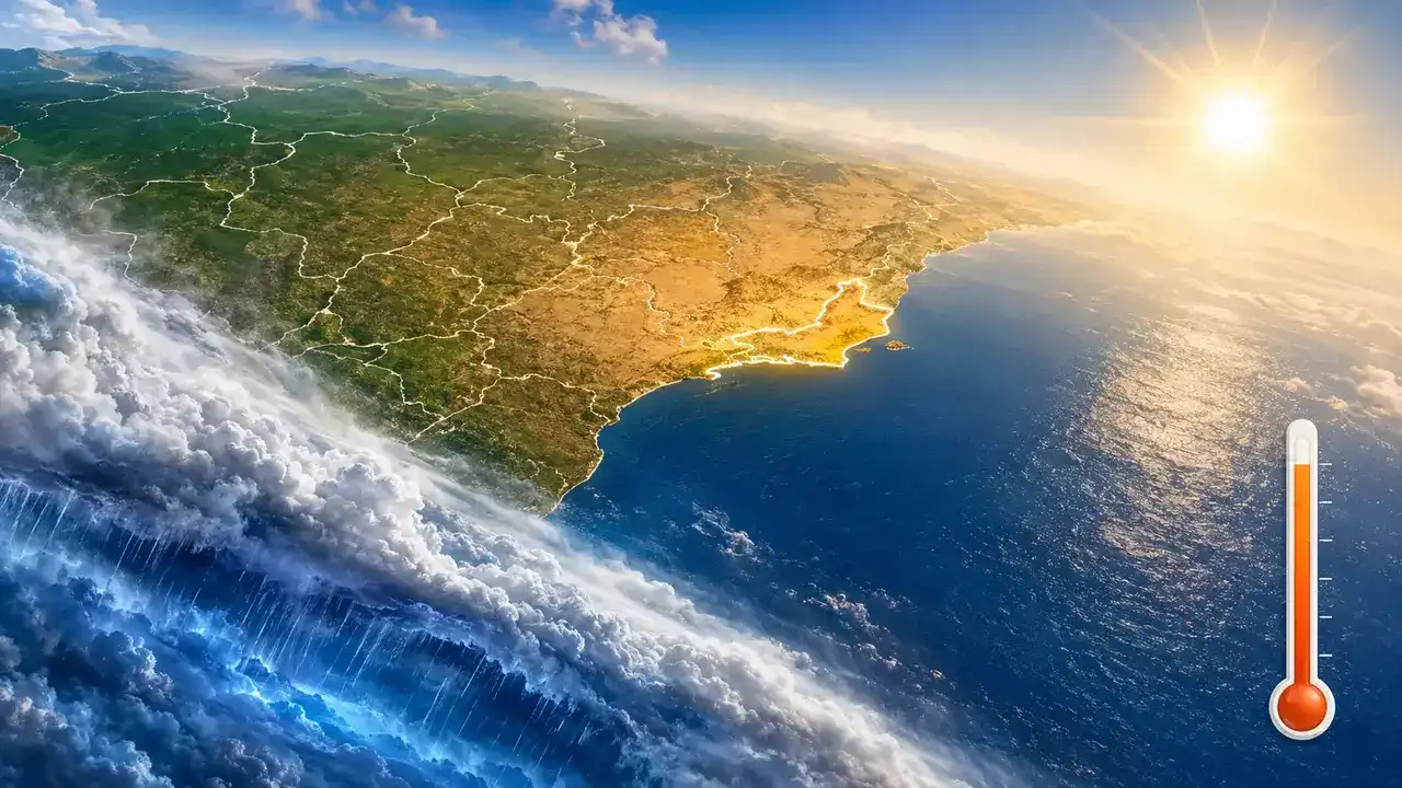 Calor no Estado do Rio antes da chegada de uma frente fria