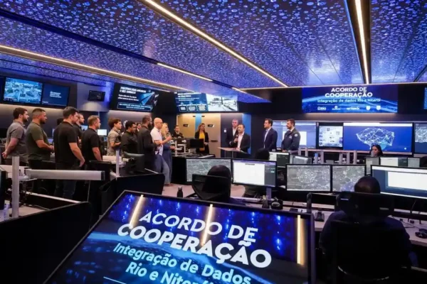 Cinturão eletrônico terá 144 câmeras entre Rio e Niterói