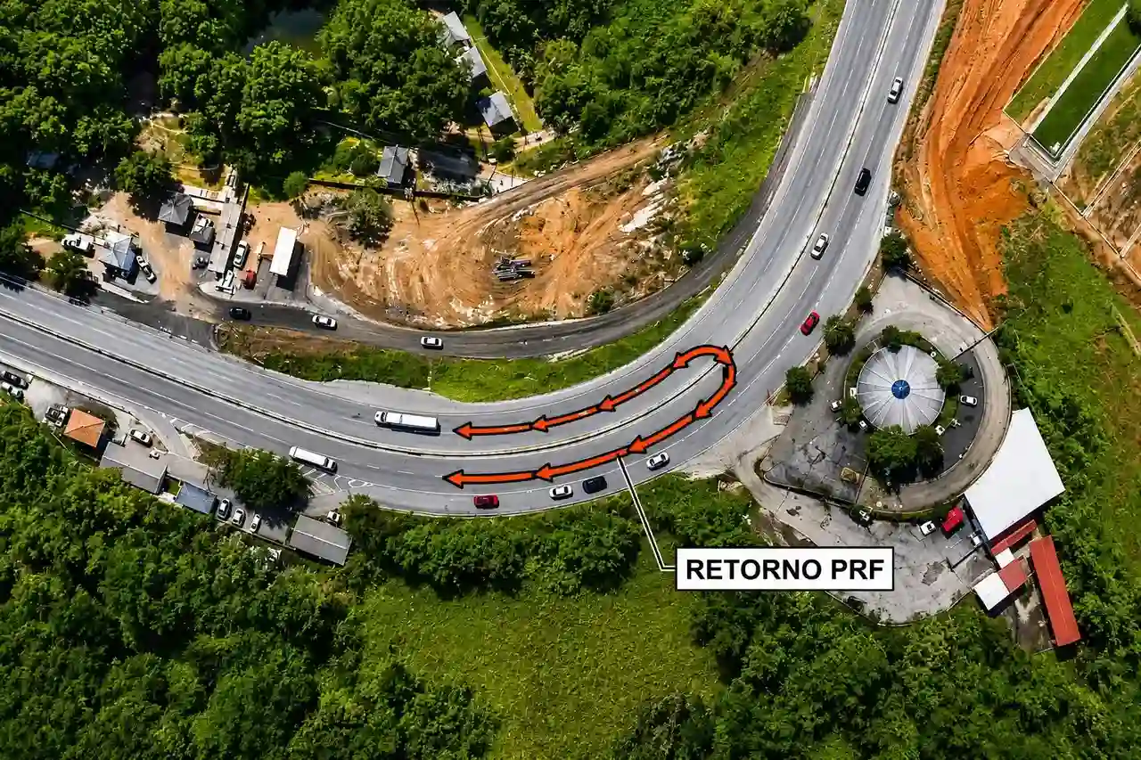 Retorno da Dutra será fechado por até seis meses durante obras da Nova Serra das Araras