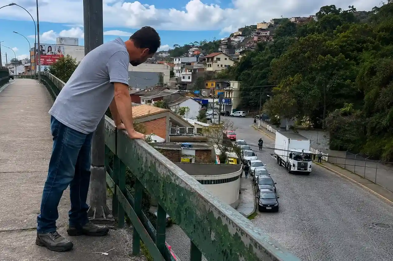 Vereador propõe barreiras no Viaduto Geremias Mattos Fontes após nova ocorrência no local