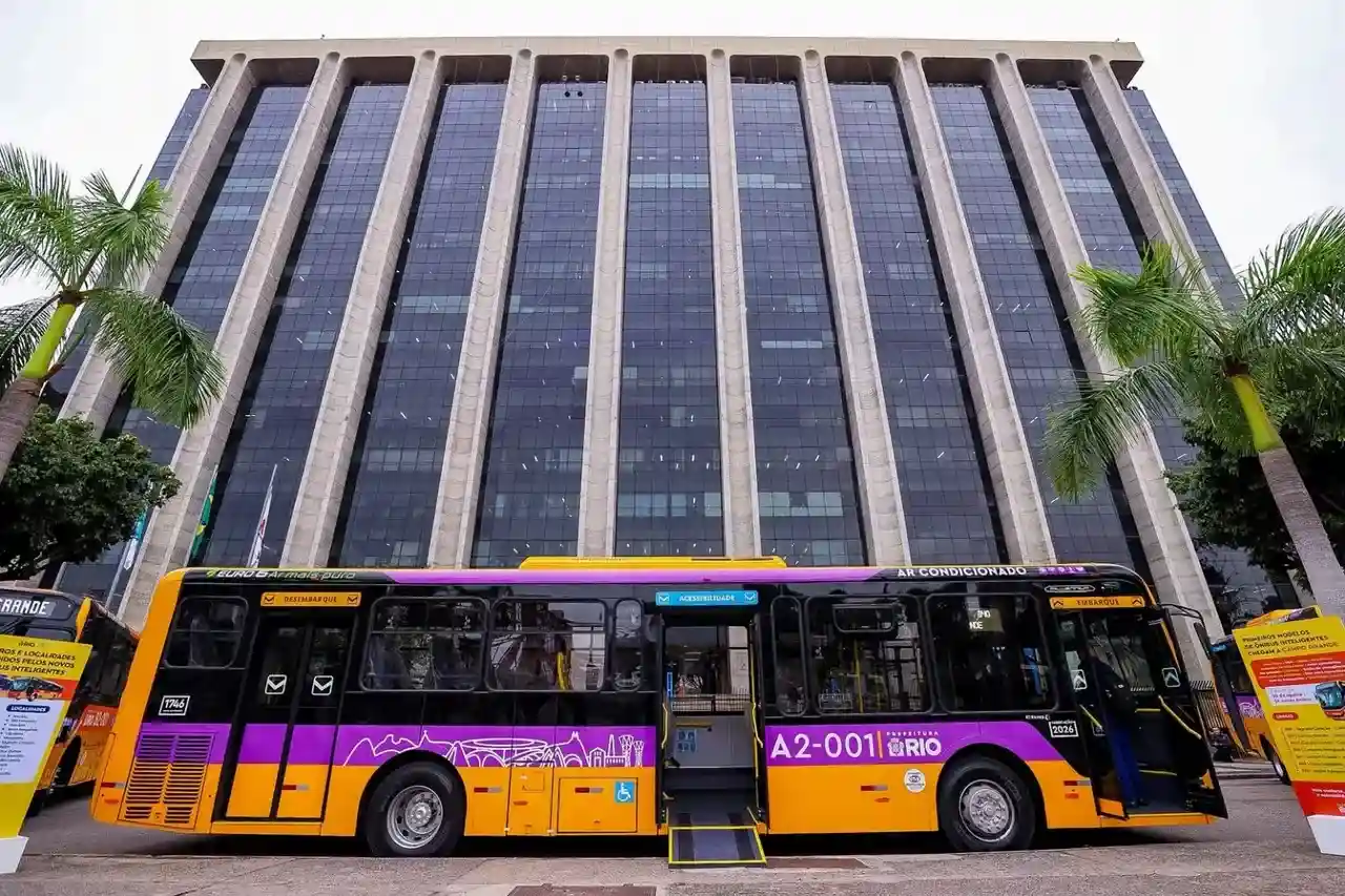 Novos ônibus do Sistema RIO apresentados pela Prefeitura do Rio
