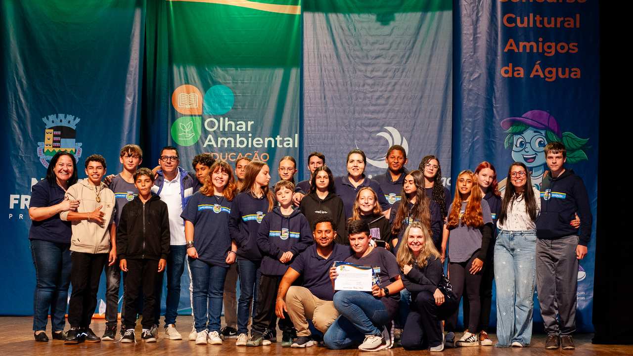 Mais de 12 mil alunos participam e Concurso Amigos da Água premia destaques em Friburgo