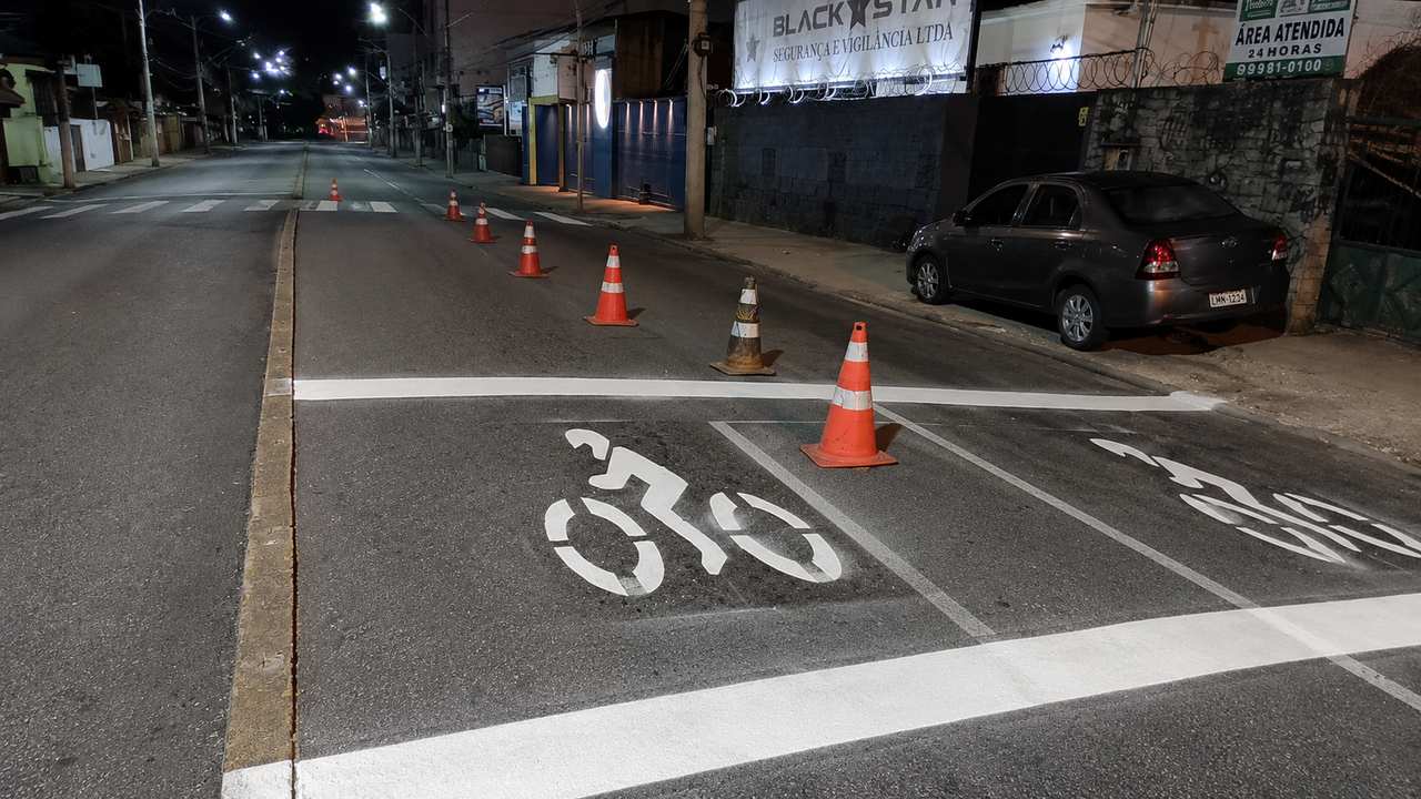 Nova Friburgo começa a implantar áreas exclusivas para motos nos semáforos