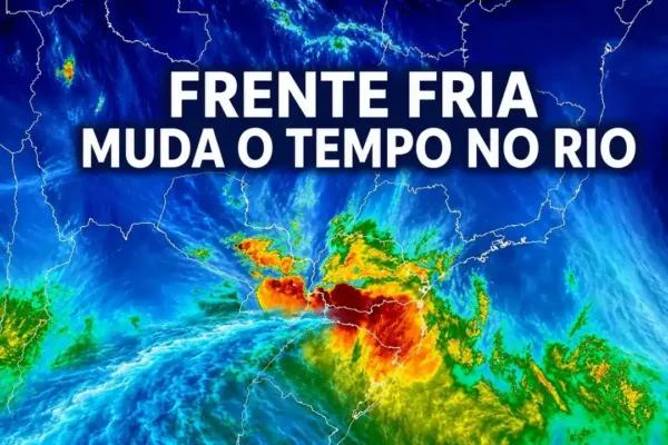 Frente fria muda o tempo no Estado do Rio