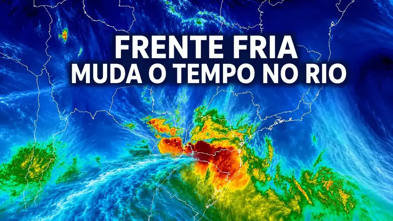 Frente fria muda o tempo no Estado do Rio