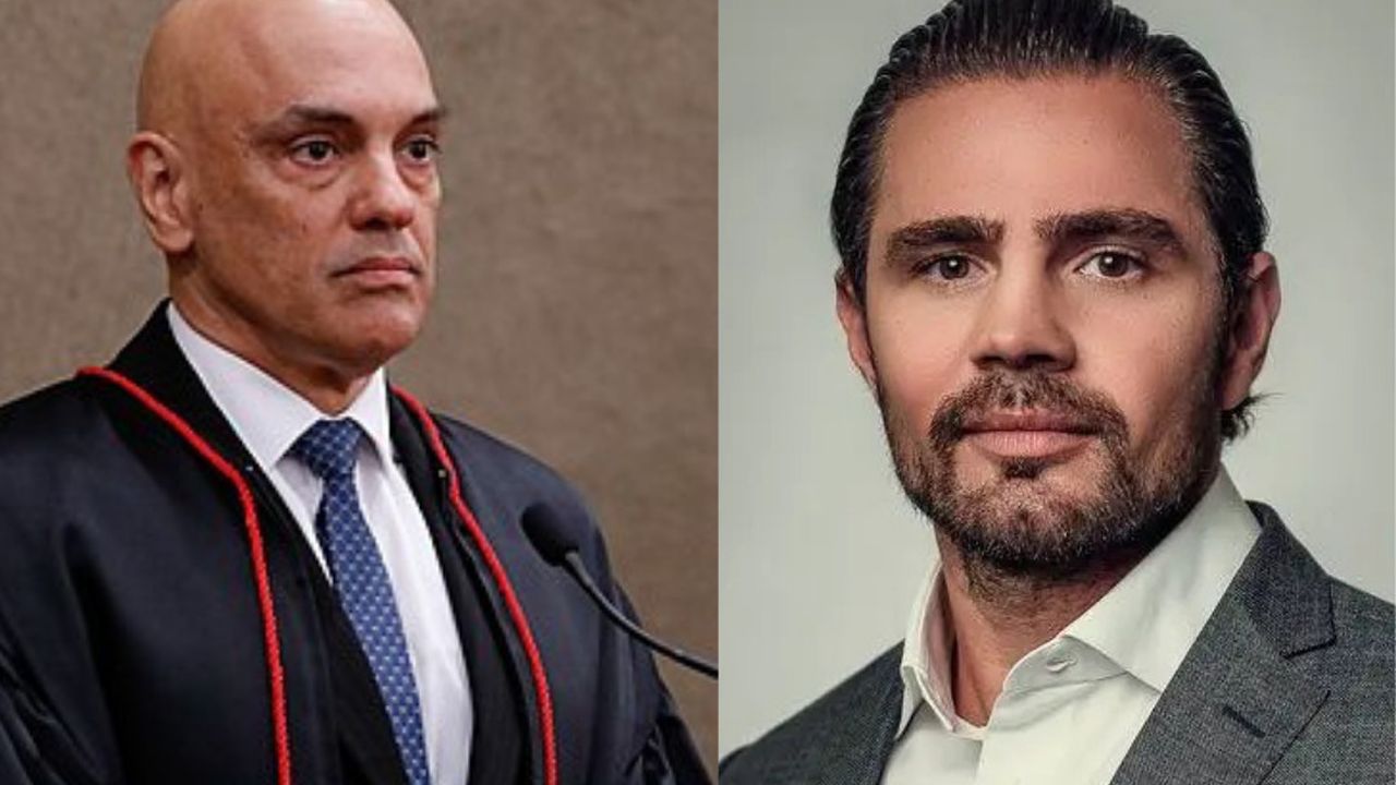 Ministro Alexandre de Moraes e Daniel Vorcaro