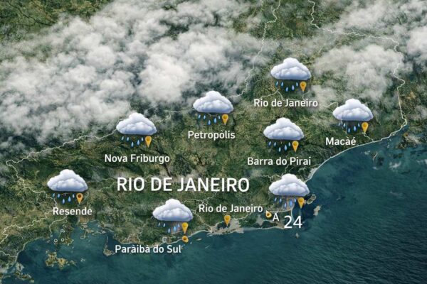 Previsão do tempo no Rio de Janeiro: chuva fraca em diversas cidades do estado, 01/03.