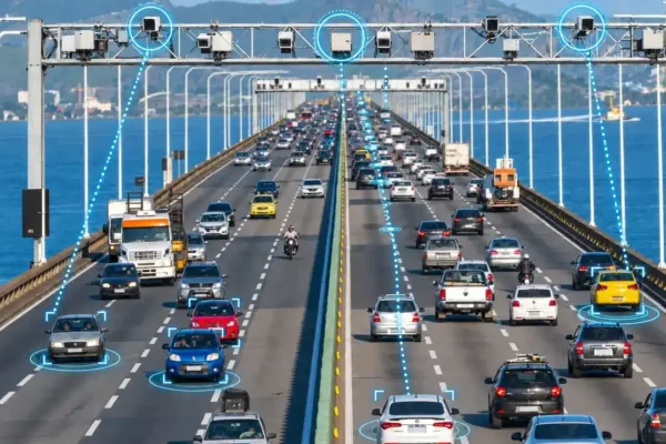 Ponte Rio-Niterói testará fiscalização por velocidade média