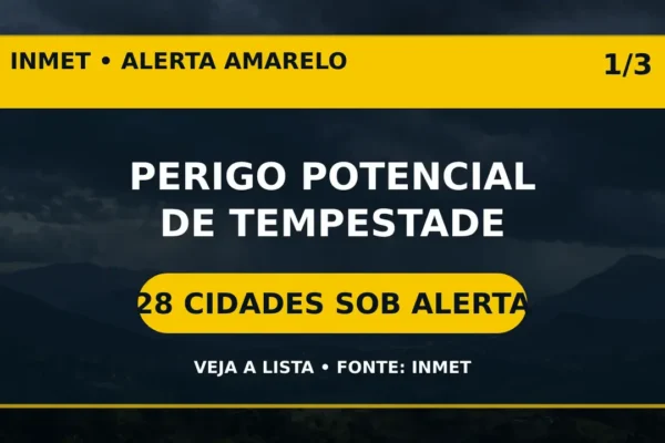 Alerta de tempestade cai de 92 para 28 cidades, mas risco de deslizamentos continua no Rio