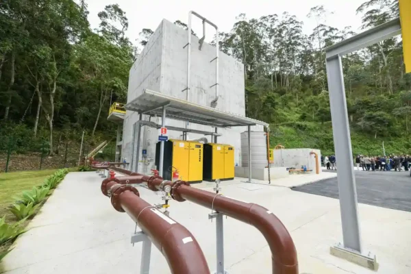Inauguração da ETE Cônego em Nova Friburgo