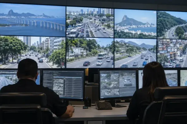 Muralha Digital monitora veículos na ligação entre Rio e Duque de Caxias