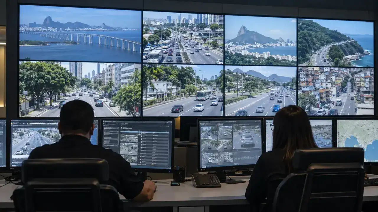 Muralha Digital monitora veículos na ligação entre Rio e Duque de Caxias