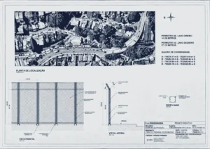 Projeto de grades de proteção para o Viaduto do Paissandu em Nova Friburgo