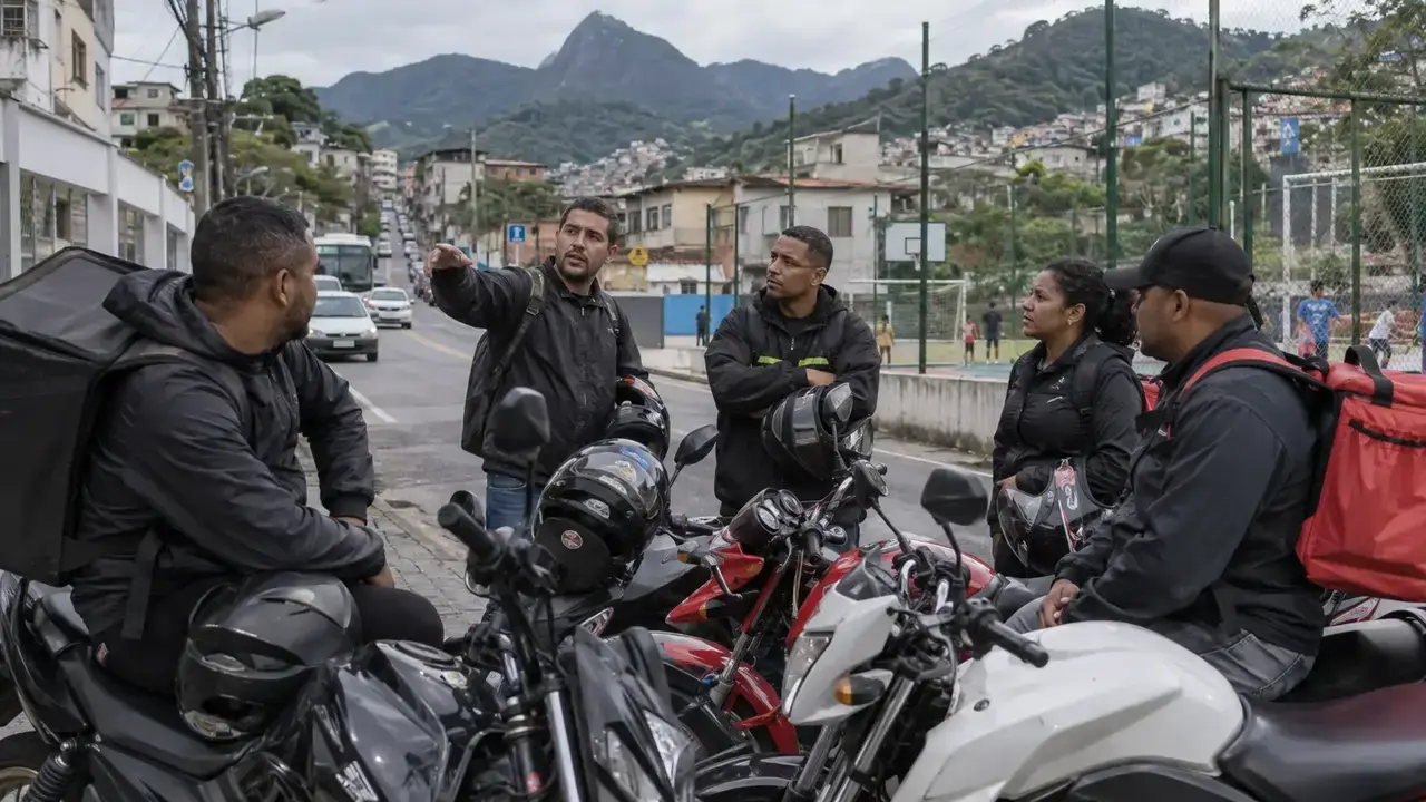 Motociclistas participam de debate sobre mobilidade urbana