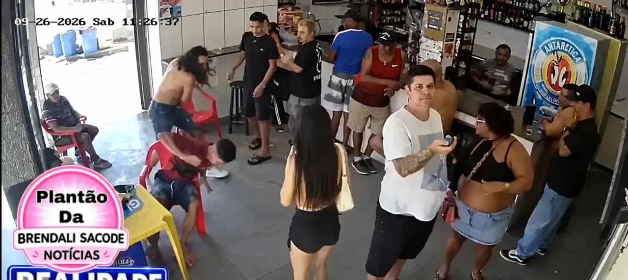 Agressão registrada em bar de Siderlândia, em Volta Redonda