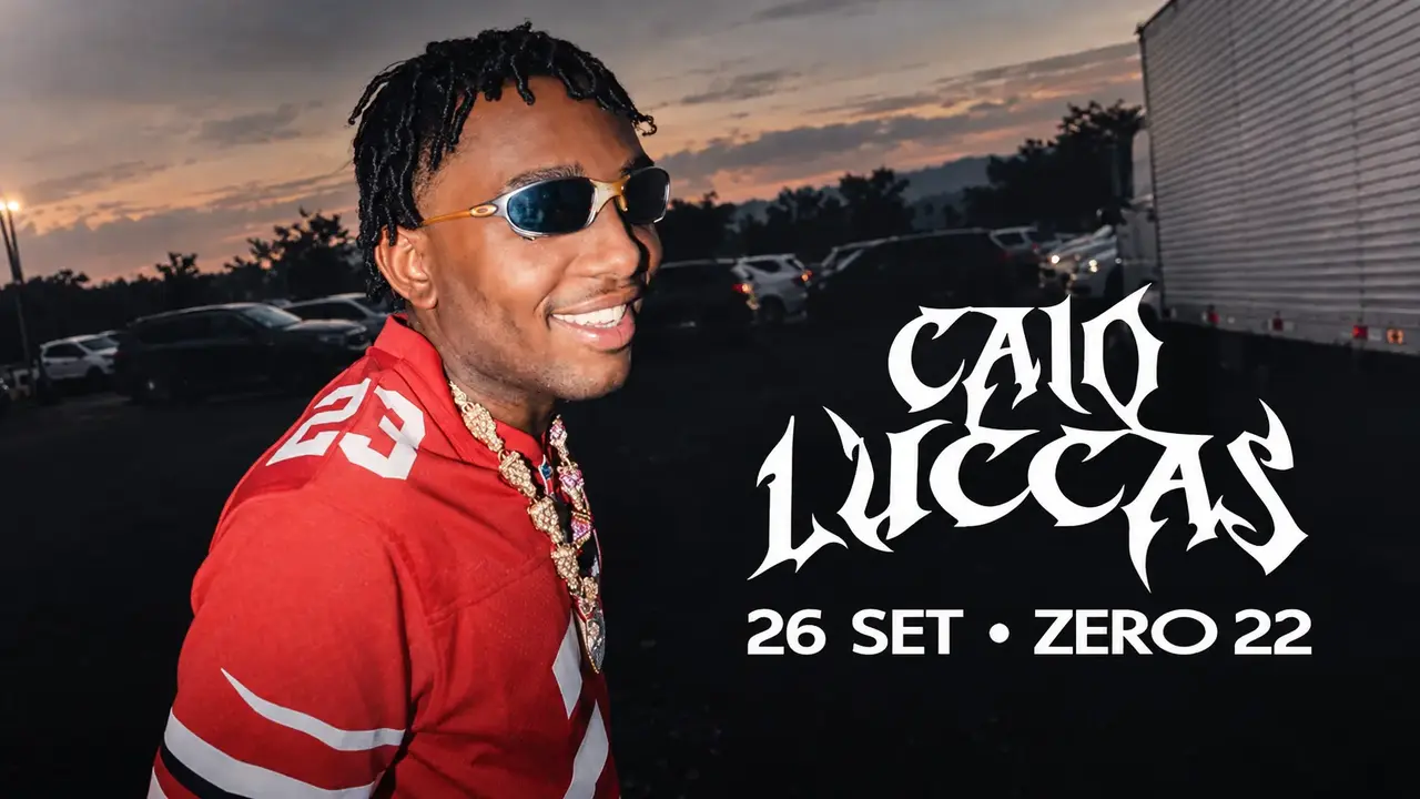 Cartaz da festa NADAMAL com fotografia de Caio Luccas, data de 26 de setembro e identificação da Club Zero 22.